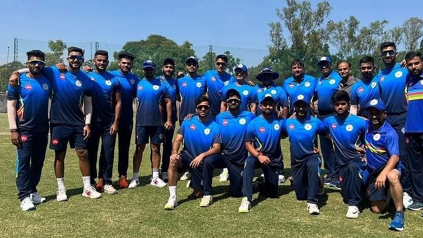 Photo: X | Gujarat Cricket Association : Gujarat cricket team.