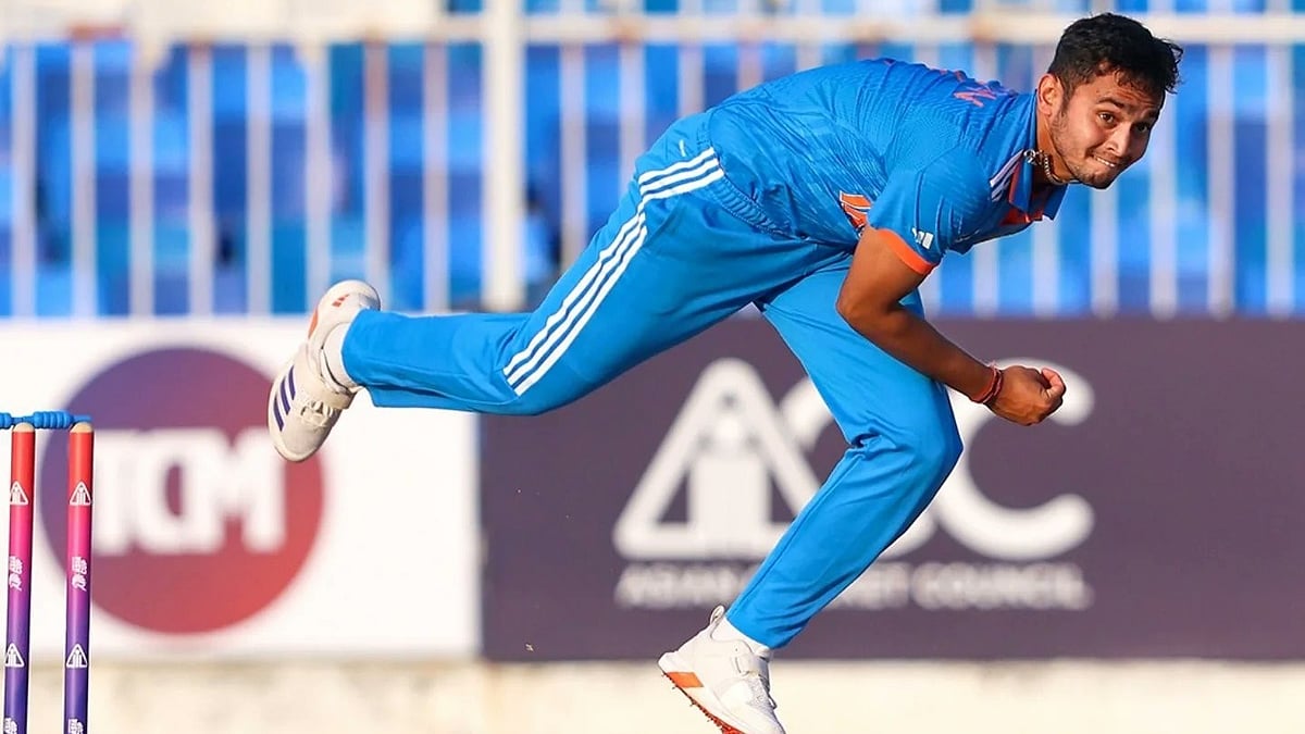 X/ACCCricketMedia : India U19 team player in action