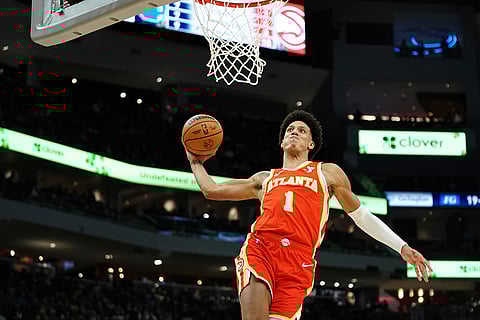 NBA Basketball Game: Atlanta Hawks vs Milwaukee Bucks