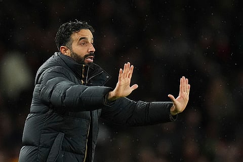 EPL 2024-25: Manchester United's head coach Ruben Amorim