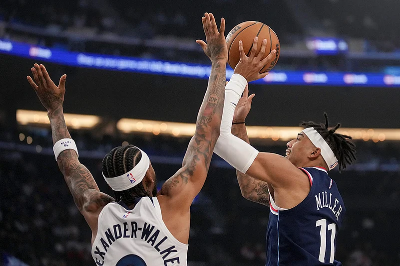 Timberwolves Clippers Basketball