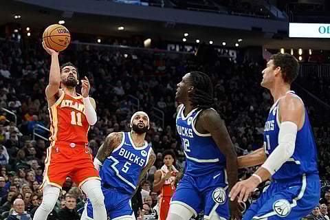 NBA Basketball: Milwaukee Bucks vs Atlanta Hawks