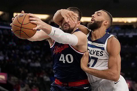 NBA Basketball Game: Los Angeles Clippers vs Minnesota Timberwolves