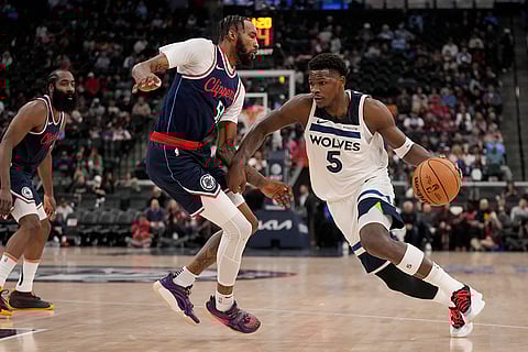 NBA Basketball Game: Minnesota Timberwolves vs Los Angeles Clippers