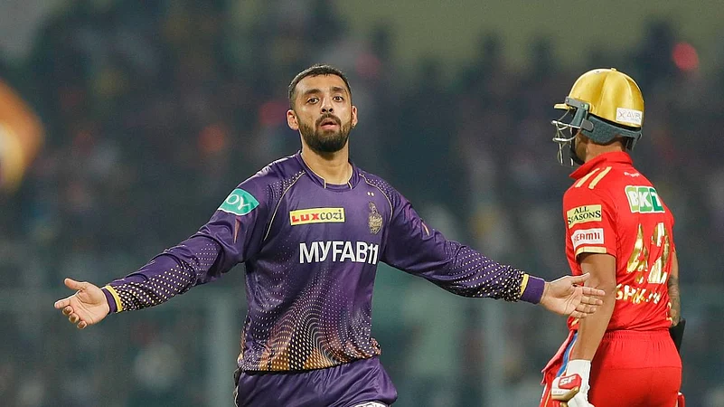 tamil nadu bowler Varun Chakravarthy plsys for kkr in ipl X KKR