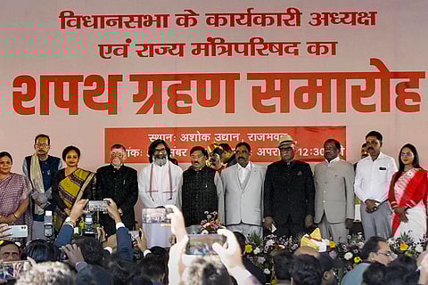 Jharkhand cabinet swearing-in ceremony