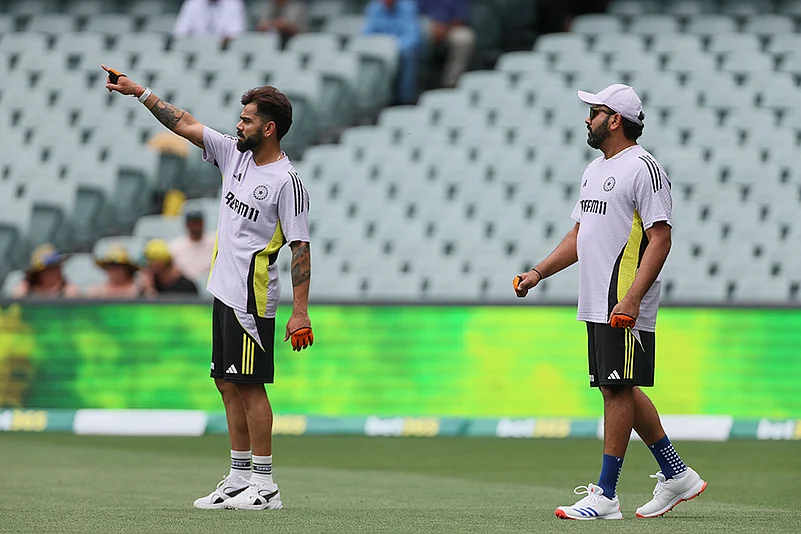 Border-Gavaskar Trophy India Vs Australia 2nd Test cricket match Day 1 photo: Virat Kohli