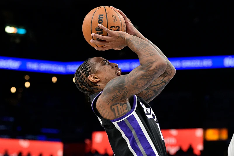 NBA 2024-25 Memphis Grizzlies vs Sacramento Kings Basketball game photos: DeMar DeRozan