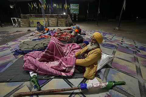 Farmers Gather at Shambhu Border