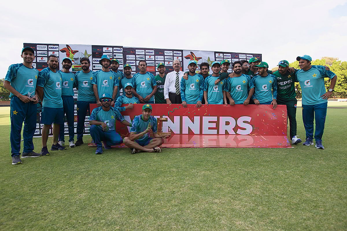 Zimbabwe vs Pakistan 3rd T20I Cricket at Queens Sports Club in Bulawayo photo