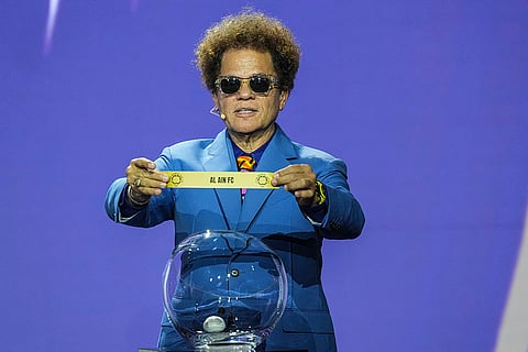 FIFA Club World Cup Draw: Romero Brito displays Al Ain FC