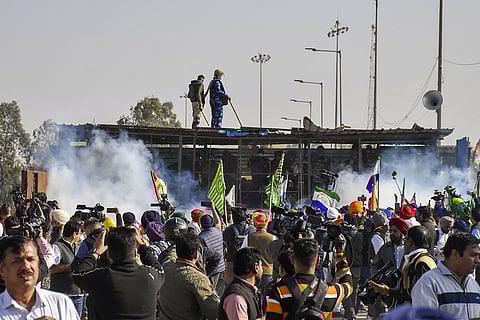 Farmers' march to Delhi