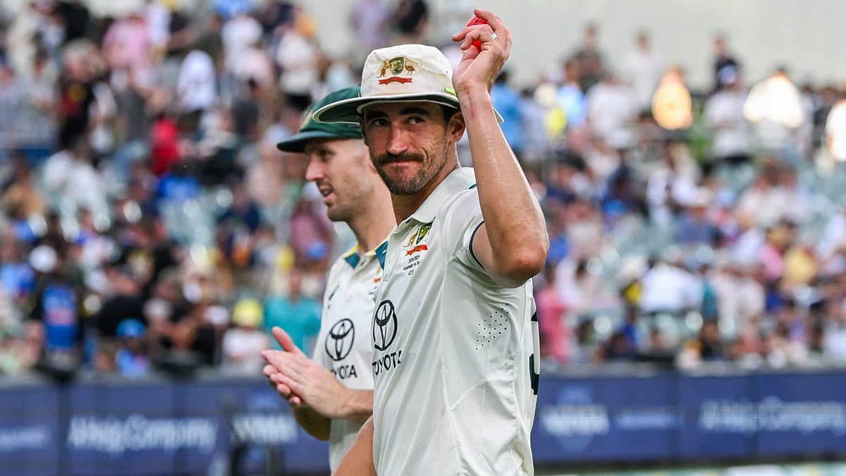 Mitchell Starc starred on day one