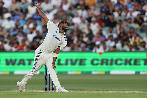 IND Vs AUS 2nd Test Day 1: India's Jasprit Bumrah bowls a delivery