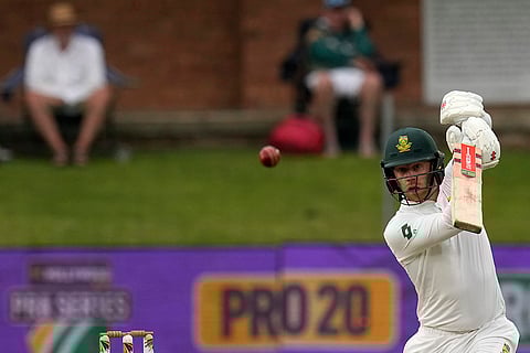 RSA Vs SL, 2nd Test Day 1: South Africa's Kyle Verreynne plays shot