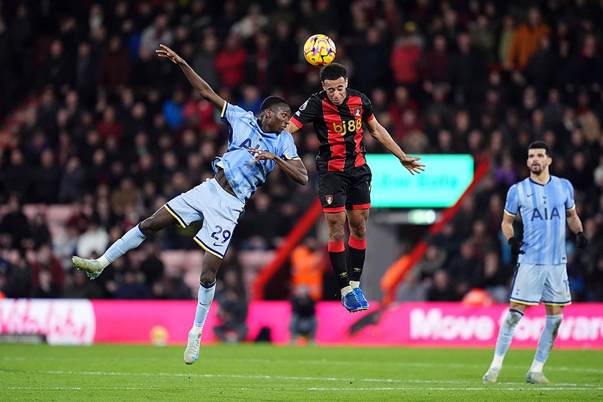 EPL: Tottenham Hotspur vs AFC Bournemouth