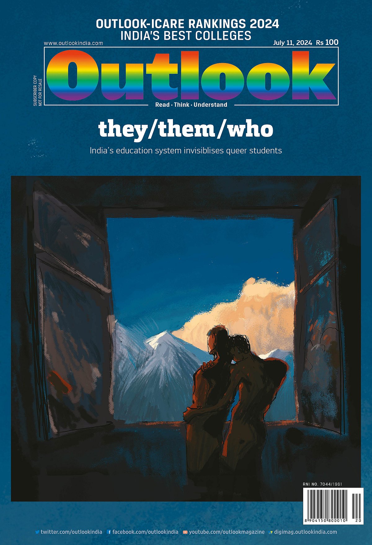 Outlook Magazine India : Magazine Cover 