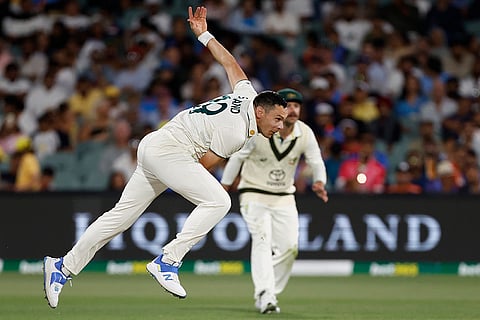 IND Vs AUS 2nd Test Day 2: Australia's Scott Boland bowls a delivery