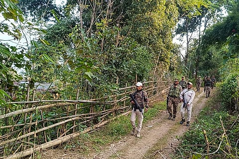 Security in sensitive areas of Manipur
