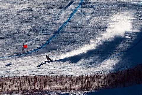 FIS Alpine Ski World Cup: Switzerland's Marco Odermatt competes 