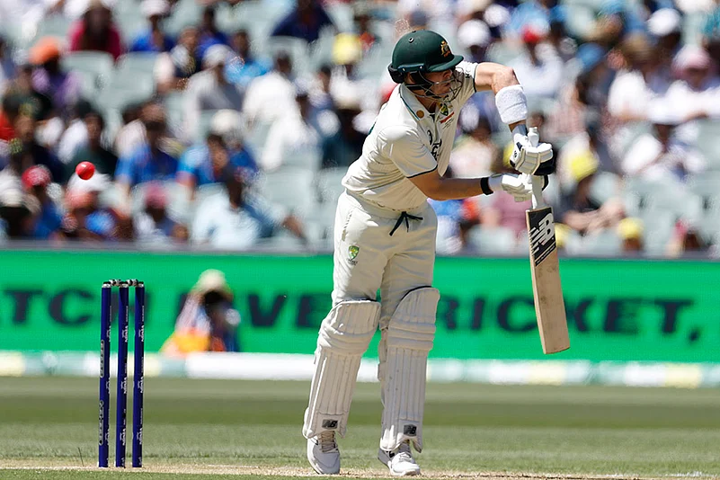 Border-Gavaskar Trophy India Vs Australia 2nd Test cricket match Day 2 photo: Steve Smith