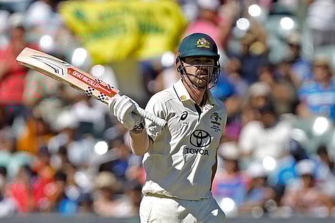 IND Vs AUS 2nd Test Day 2: Australia's Travis Head celebrates scoring fifty runs