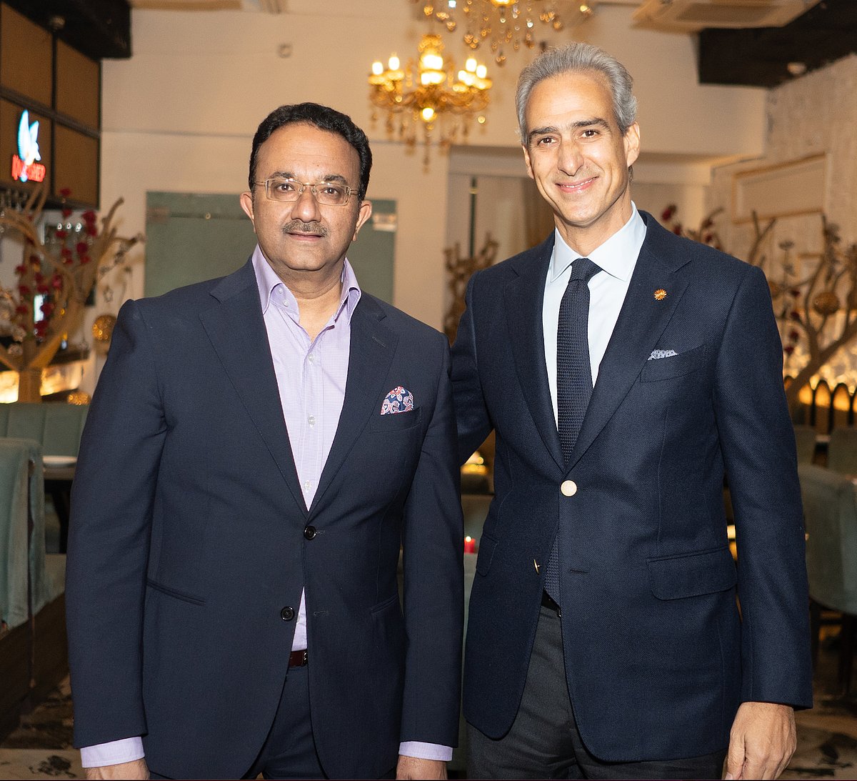 (L-R) Diljeet Titus, Arjun Oberoi