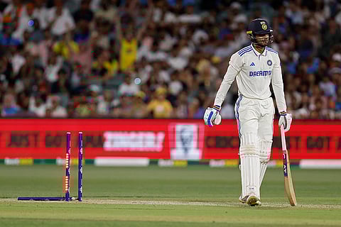 IND Vs AUS 2nd Test Day 2: India's Shubman Gill walks off the field after losing his wicket