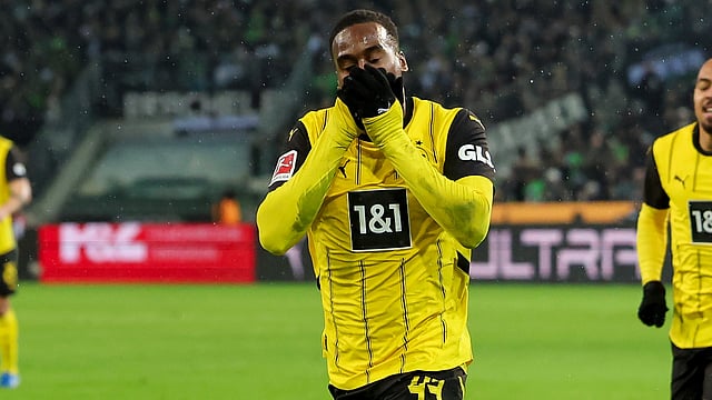 Gladbach 1-1 Dortmund, Bundesliga: Gittens Goal Not Enough To Deliver Season's First Away Win