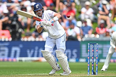NZ vs Eng 2nd Test Day 1: England's Ollie Pope bats during play
