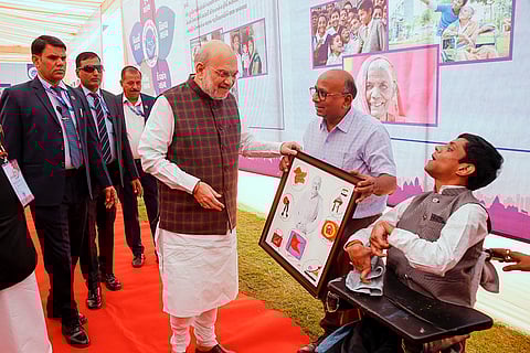 Amit Shah at Gujarat Lok Seva Trust event
