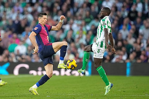 Spain Soccer La Liga: Real Betis vs Barcelona