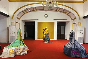 | Photo Credit: Sarah Singh : Elements From the ‘Streetcart’: Exhibits at the Jai Vilas Palace Museum in Gwalior