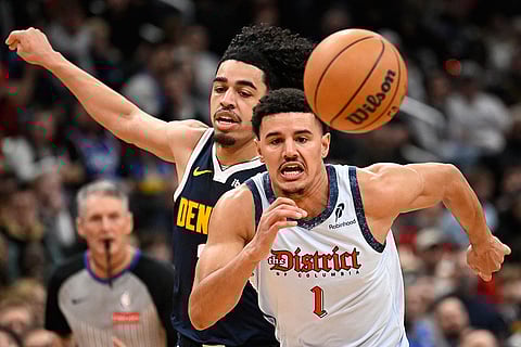 NBA Basketball: Denver Nuggets vs Washington Wizards