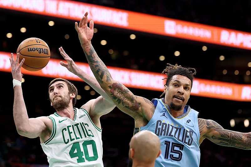 NBA Basketball Game: Boston Celtics vs Memphis Grizzlies