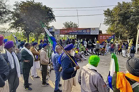 Farmers Protest in Patiala