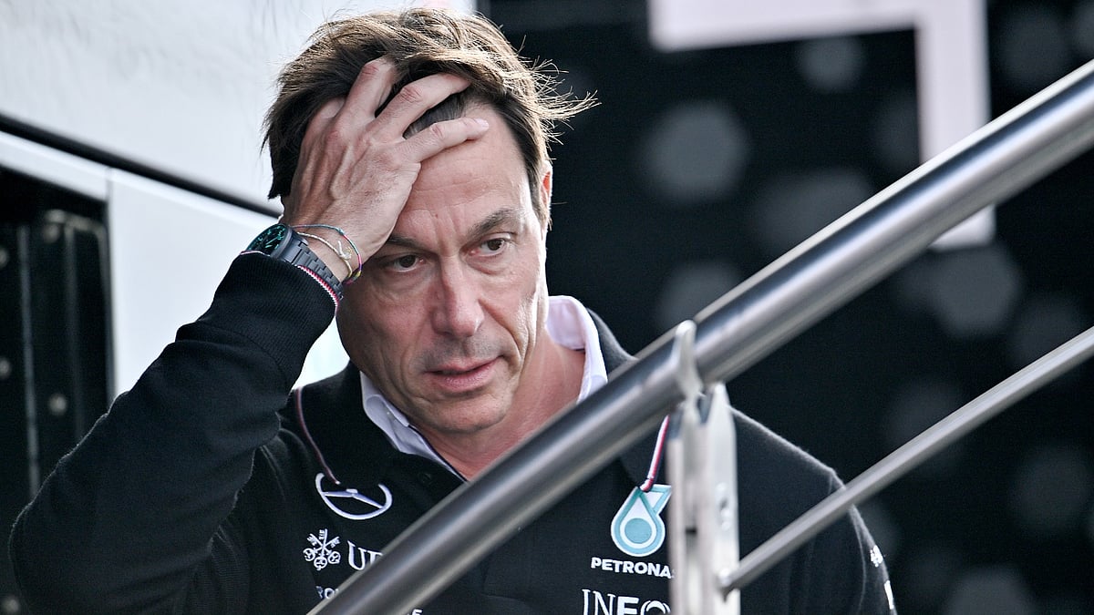 Mercedes team principal Toto Wolff