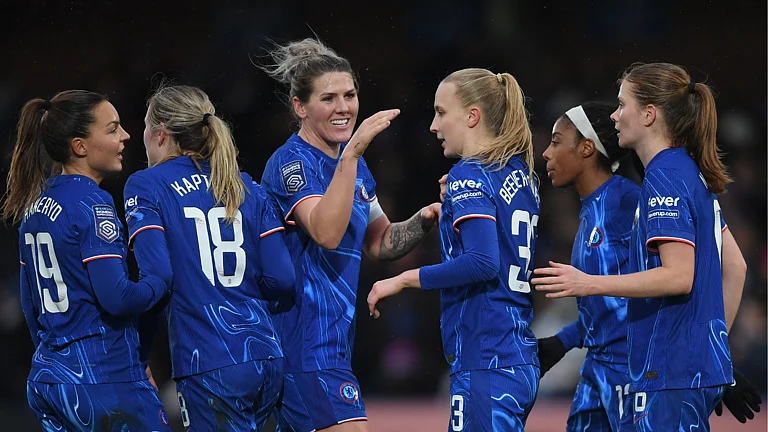 Chelsea Women are top of the Women's Super League - null
