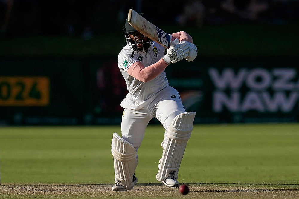 | Photo: AP/Themba Hadebe : SA Vs SL, 2nd Test Day 3