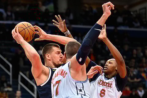 Nuggets Wizards Basketball: Denver Nuggets vs Washington Wizards