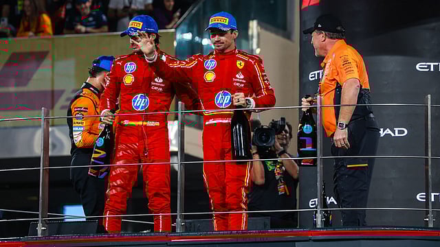 Charles Leclerc Says Ferrari 'Gave It Everything' In Abu Dhabi Finale