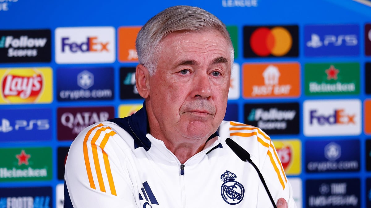 Real Madrid coach Carlo Ancelotti