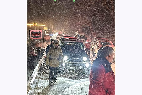 Snowfall in Lahaul Spiti