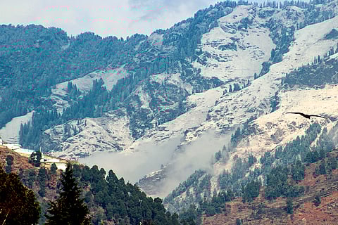 First snowfall of the season