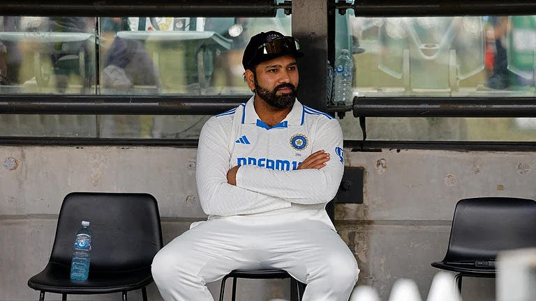 Rohit Sharma. - AP/James Elsby