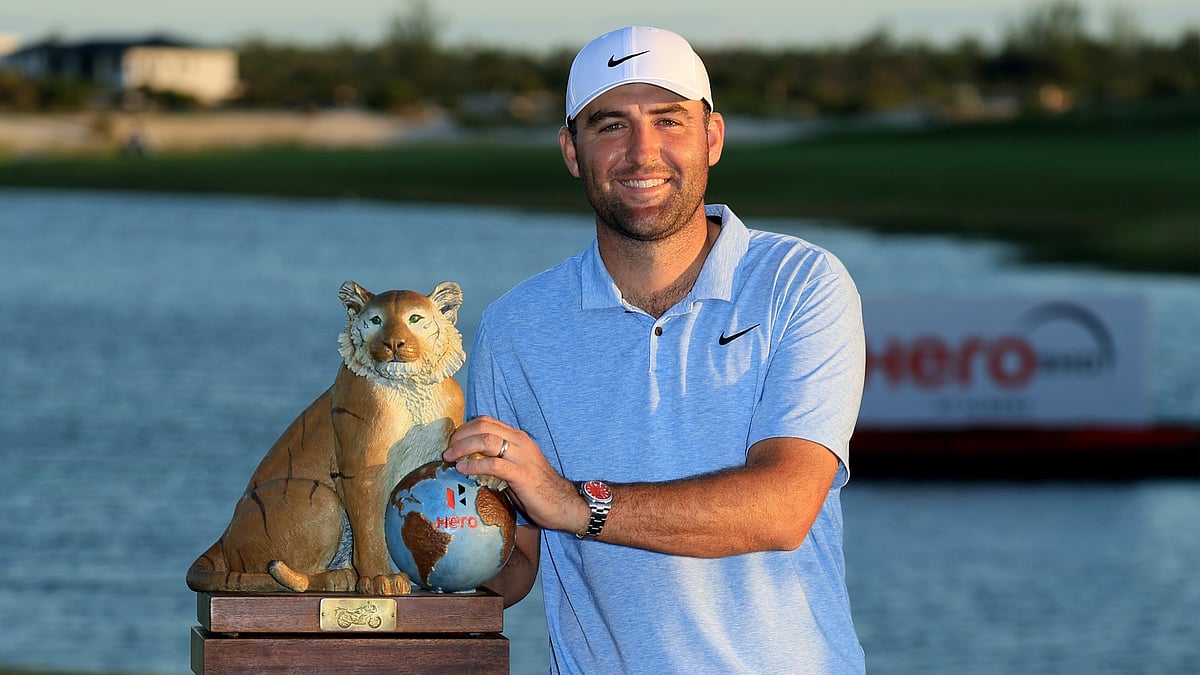 Hero World Challenge winner Scottie Scheffler