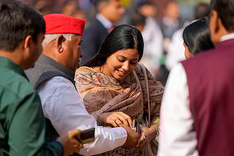Winter session of Parliament: Awadhesh Prasad and Priya Saroj