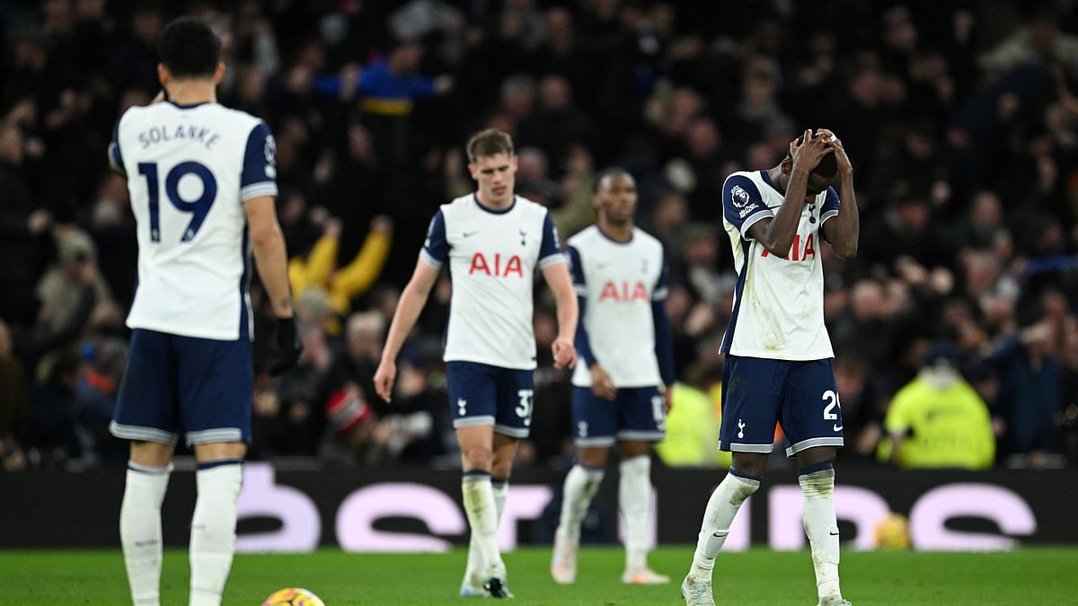 Spurs were beaten by Chelsea