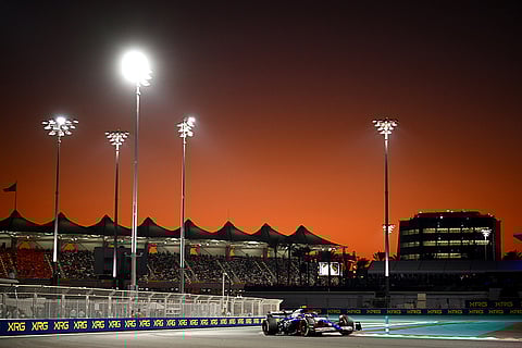 F1 Grand Prix of Abu Dhabi: Yuki Tsunoda