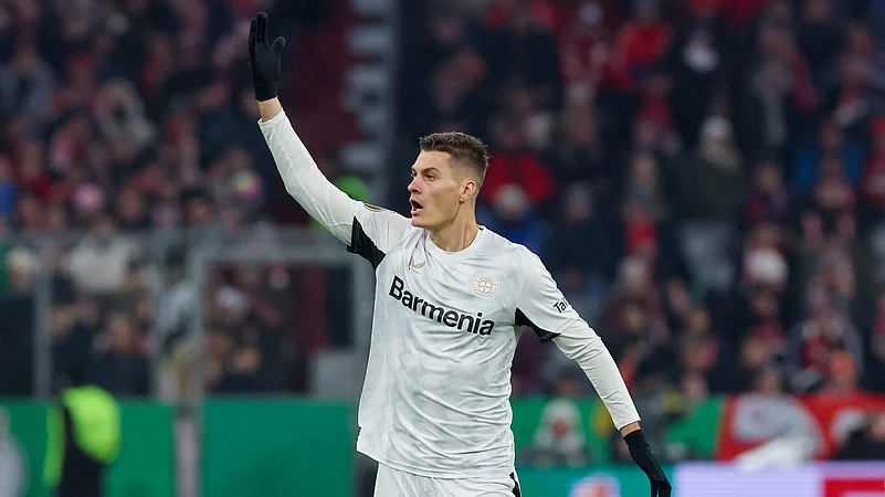 Bayer Leverkusen striker Patrik Schick